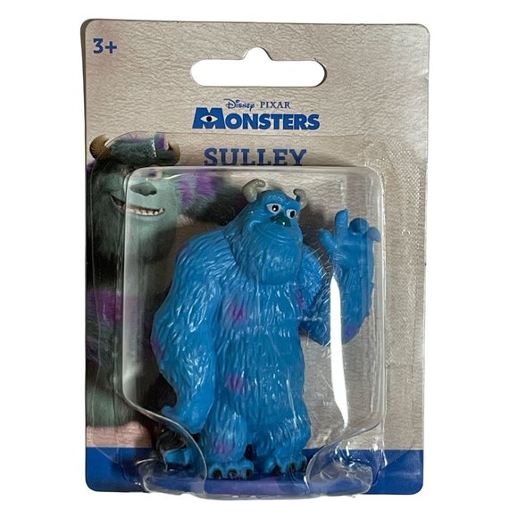 MONSTERS INC 4 Disney Pixar Figurines Toys Cake Toppers Mike Randall Roz Sulley - Picture 6 of 6